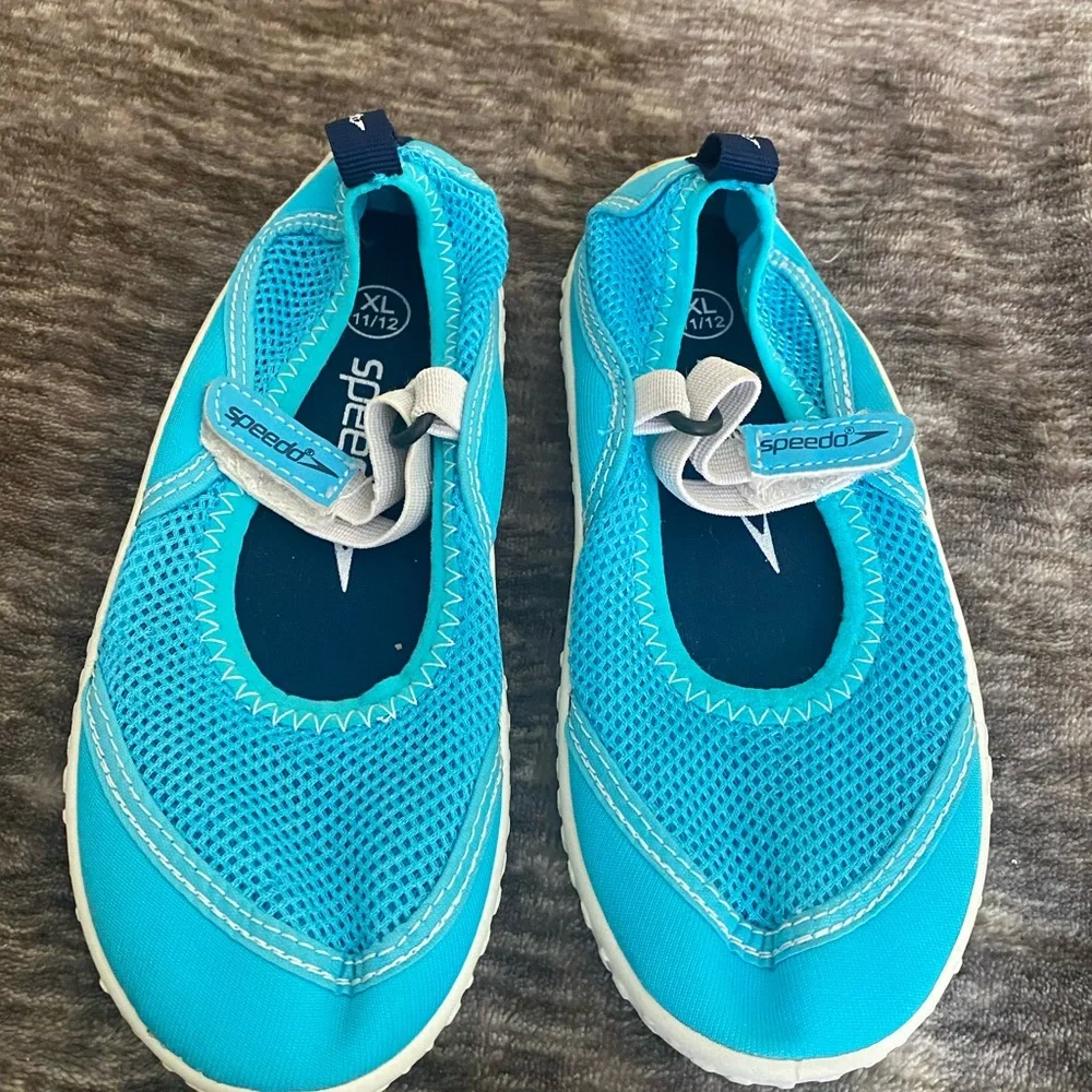 Speedo Toddler Girls Water Shoes  blue Size XL 11/12